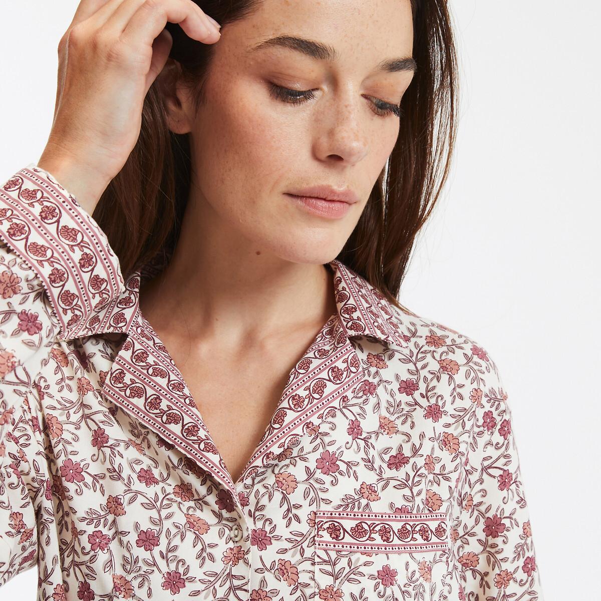 La Redoute Collections  Pyjama mit langen Ärmeln 