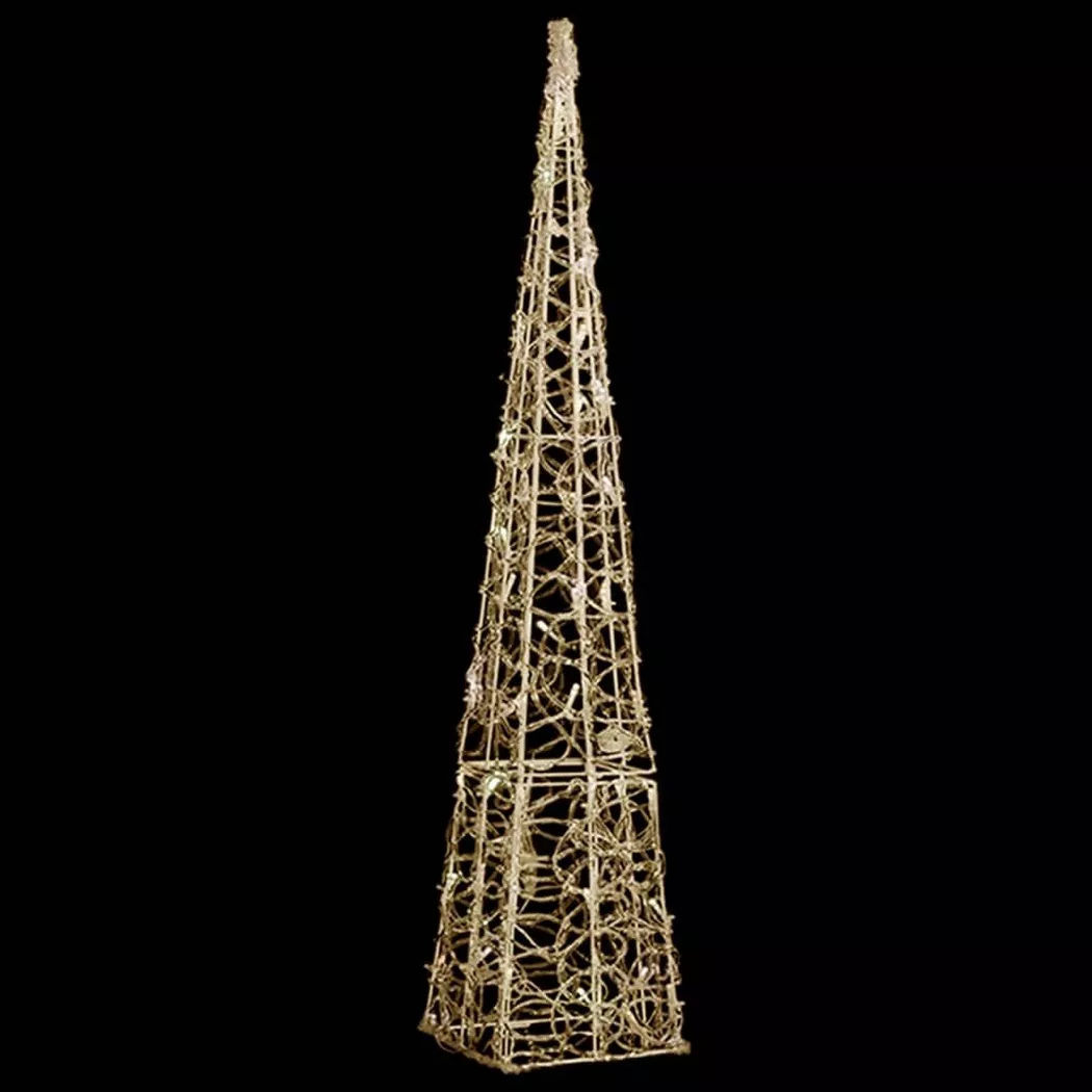 VidaXL - Cône lumineux, One Size, Blanc