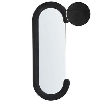 Wandspiegel aus Samtstoff Modern LOCHES