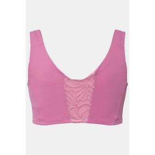 Ulla Popken  Soutien-gorge de maintien Kell sans armatures avec fermeture sur le devant, C-D 