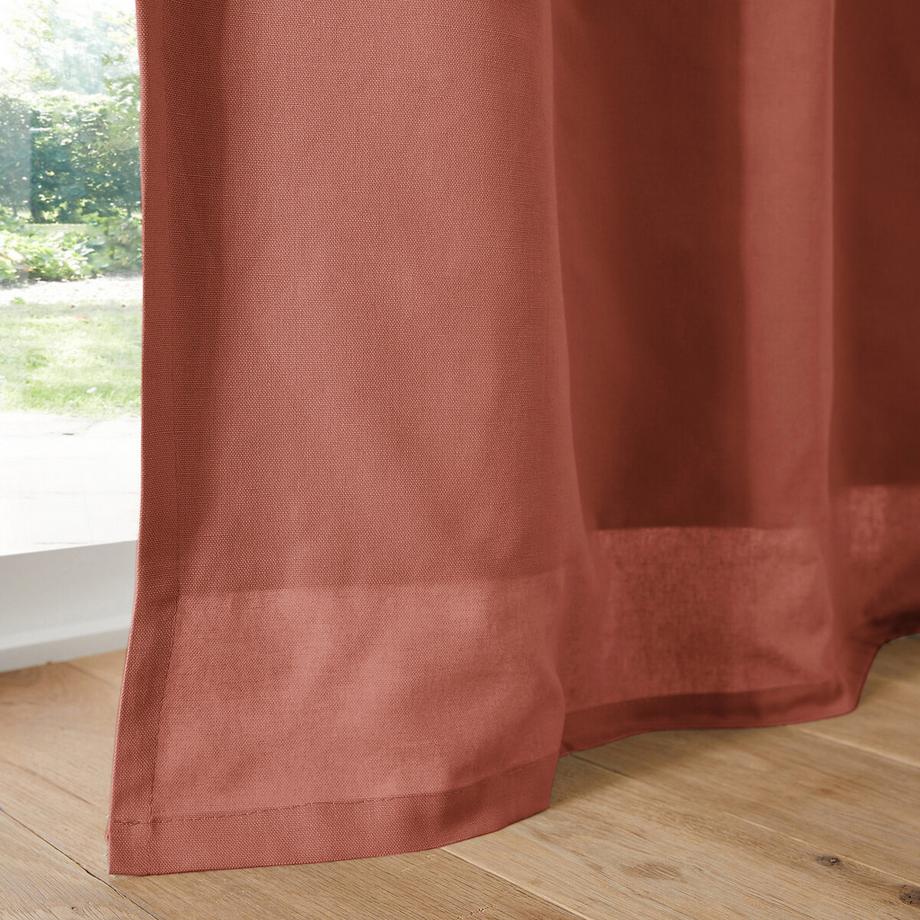 La Redoute Intérieurs  Verdunkelnder Vorhang aus Baumwolle mit Ösen 