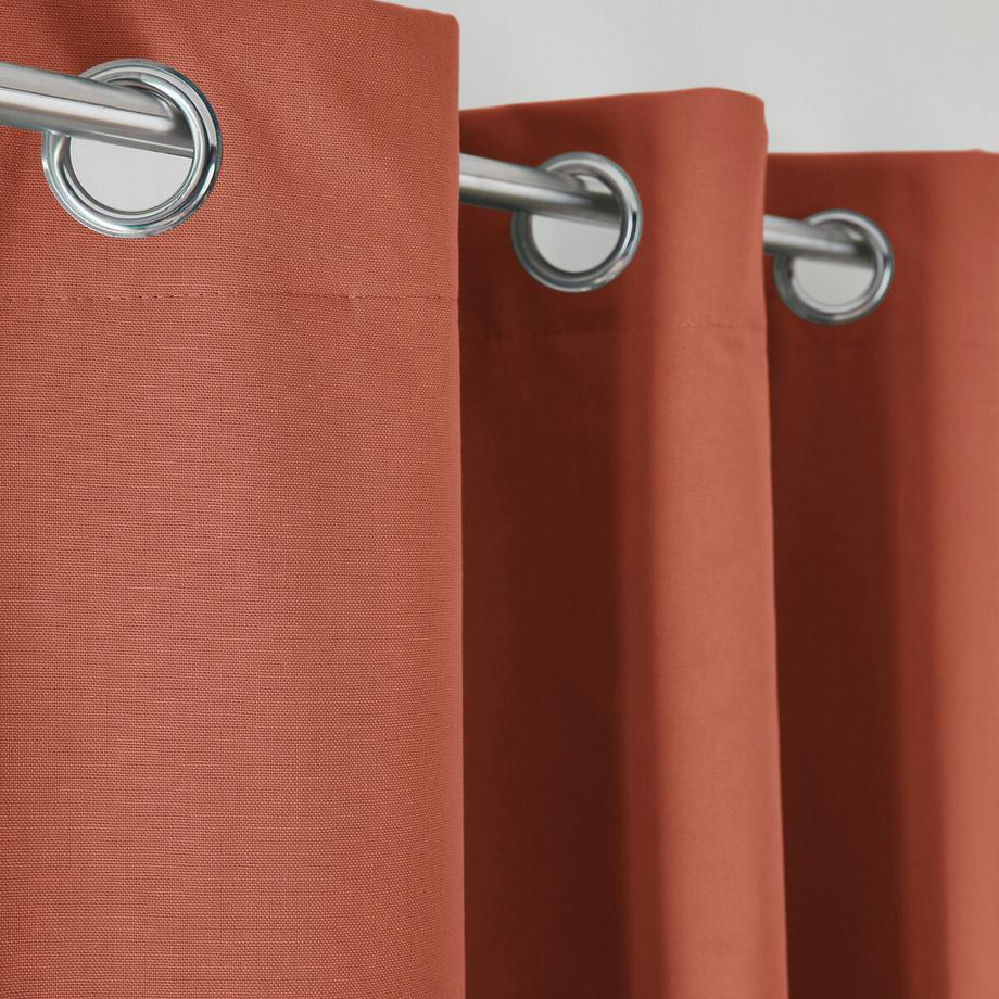 La Redoute Intérieurs  Verdunkelnder Vorhang aus Baumwolle mit Ösen 