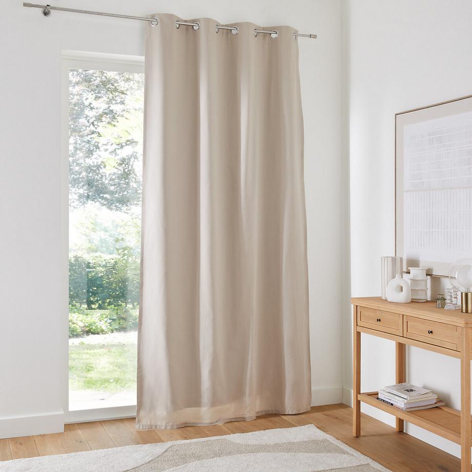 La Redoute Intérieurs  Verdunkelnder Vorhang aus Baumwolle mit Ösen 