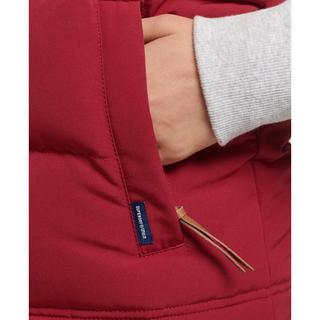 Superdry Everest Giacca Piumino Senza Maniche con Cappuccio  