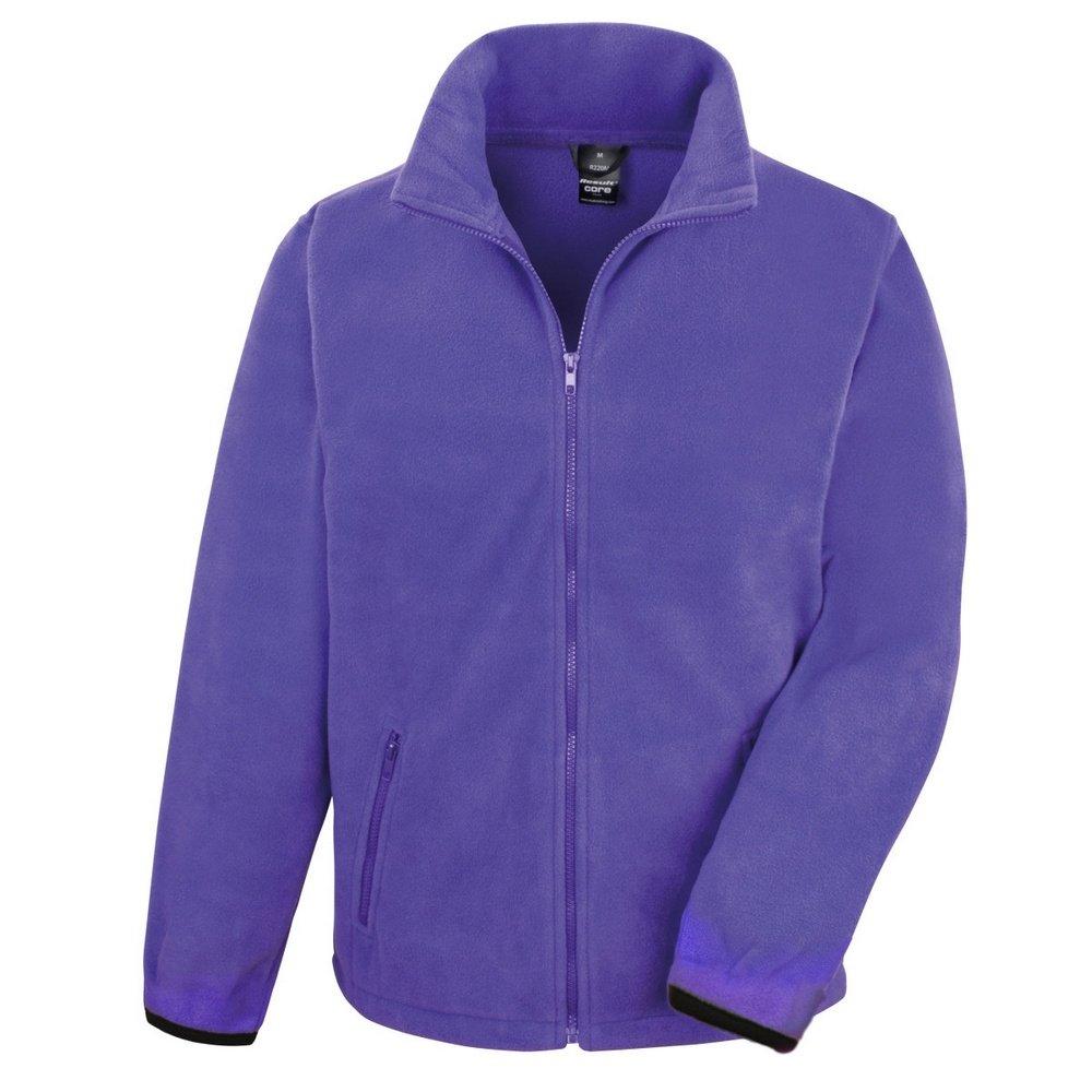 Image of Core Fleecejacke Herren Lila XS