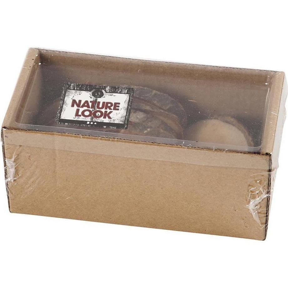 Creativ Company  Holzscheiben mit Baumrinde 