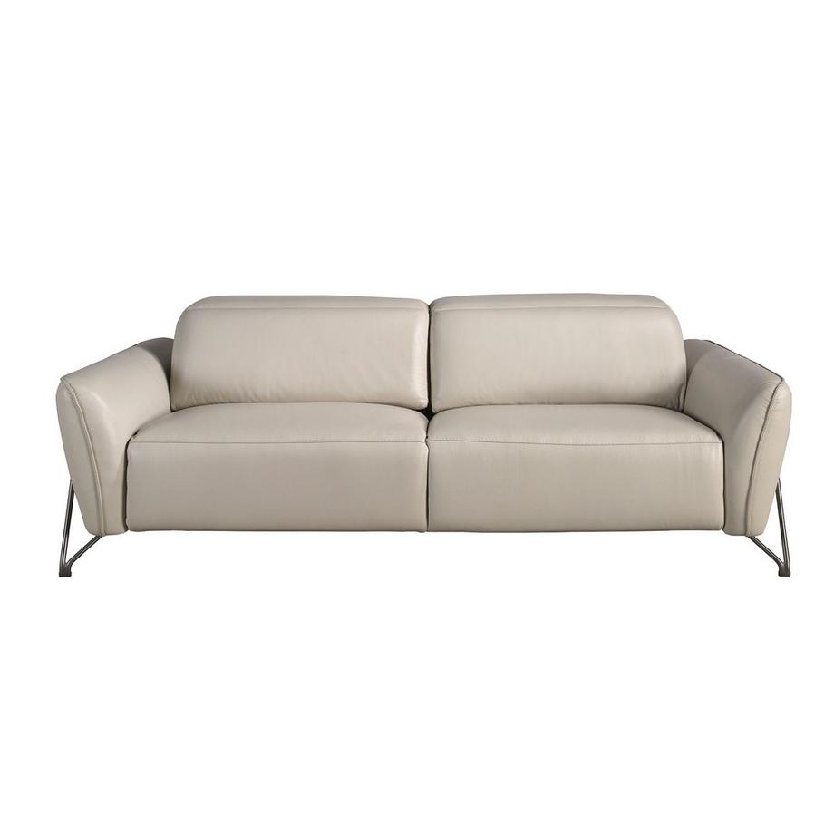 ANGEL CERDA 3-sitziges relaxsofa in leder sand  