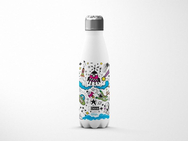 I-DRINK I-DRINK Thermosflasche 500ml ID0018 Space  