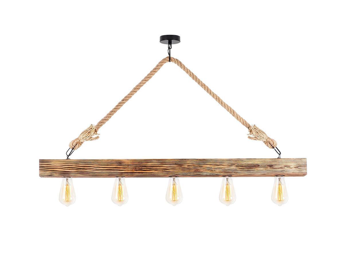 OZAIA Deckenleuchte EREBOS Holz 100 Naturfarben  