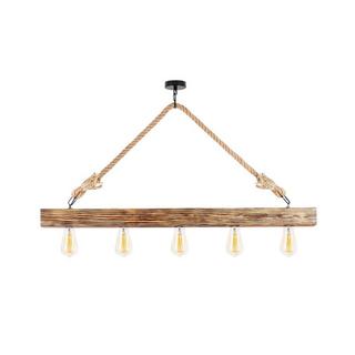 OZAIA Deckenleuchte EREBOS Holz 100 Naturfarben  