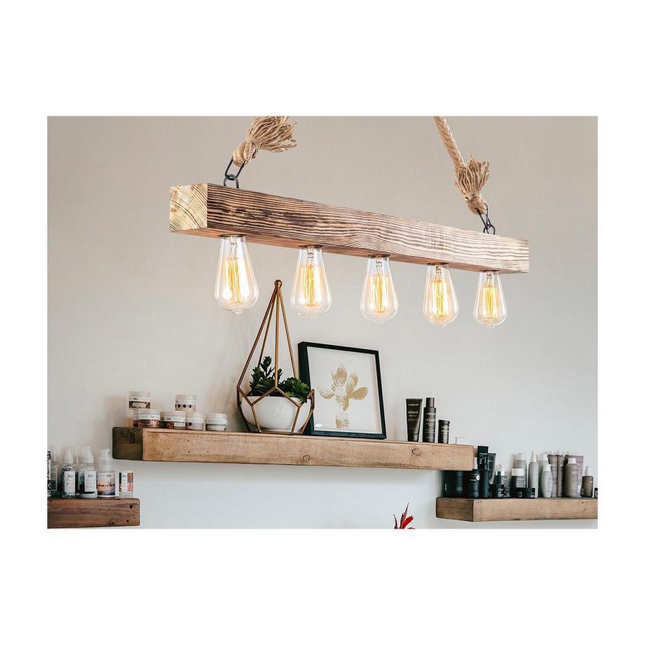 OZAIA Suspension en bois EREBOS 100 naturel  