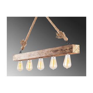 OZAIA Deckenleuchte EREBOS Holz 100 Naturfarben  