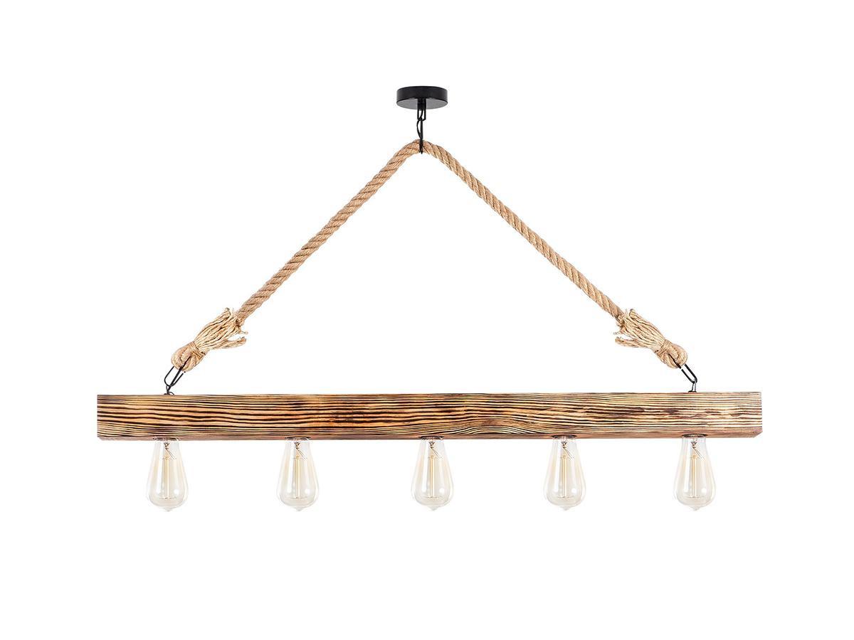 OZAIA Deckenleuchte EREBOS Holz 100 Naturfarben  