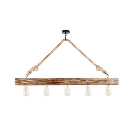 OZAIA Deckenleuchte EREBOS Holz 100 Naturfarben  