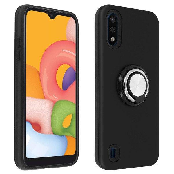 Image of Armor Shield Hülle Galaxy A01 Schwarz