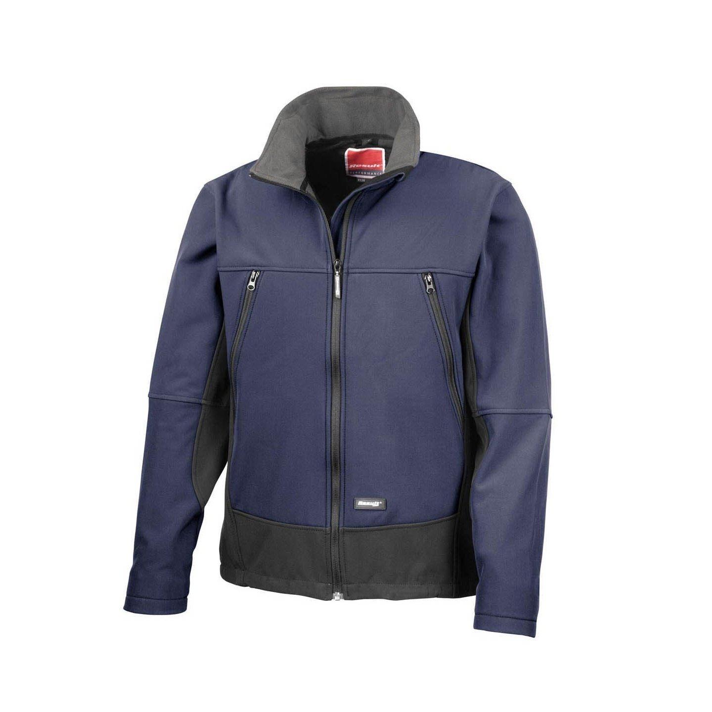 Image of Softshelljacke, Wasserfest, Winddicht Herren Marine XXL