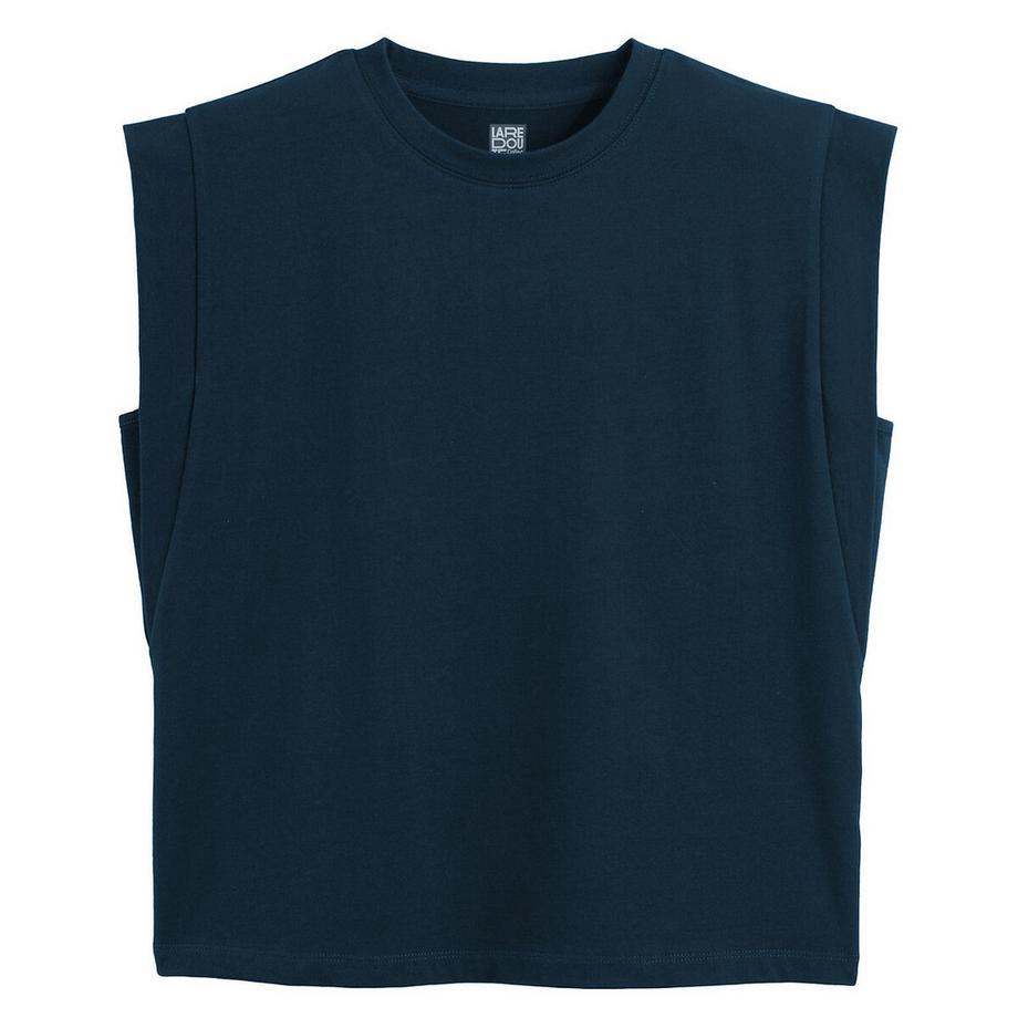 La Redoute Collections Ärmelloses Rundhals-Top  