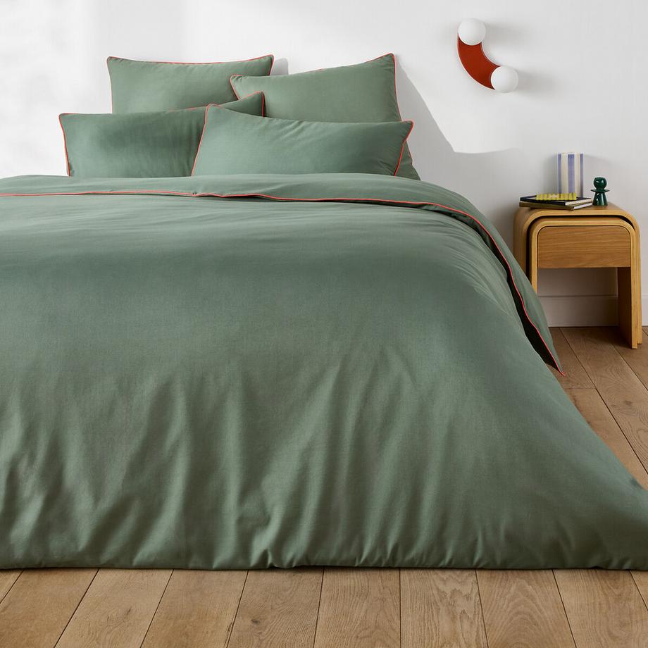 La Redoute Intérieurs Housse de couette unie en coton  