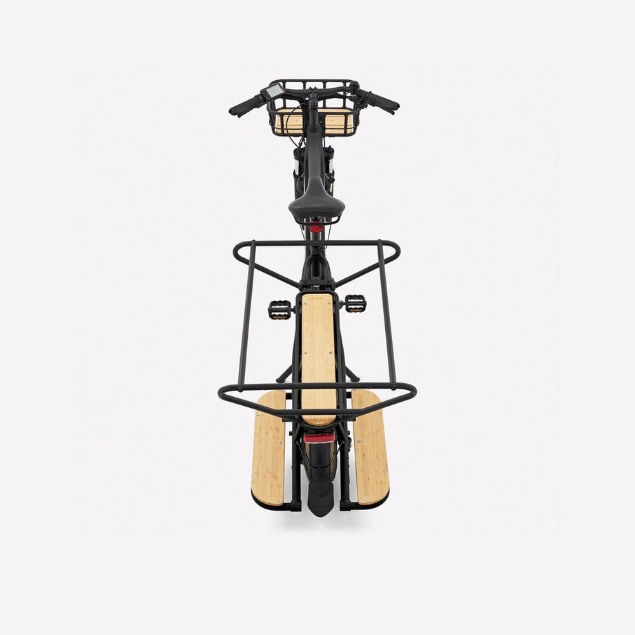 BTWIN  Lastenvelo Longtail Hecklader mit elektronischer Unterstützung 