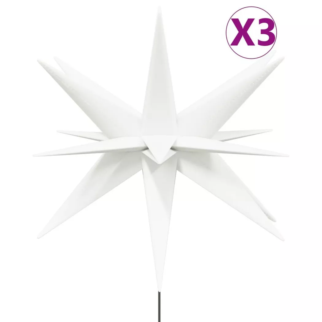 VidaXL - Lumière de noël, One Size, Blanc