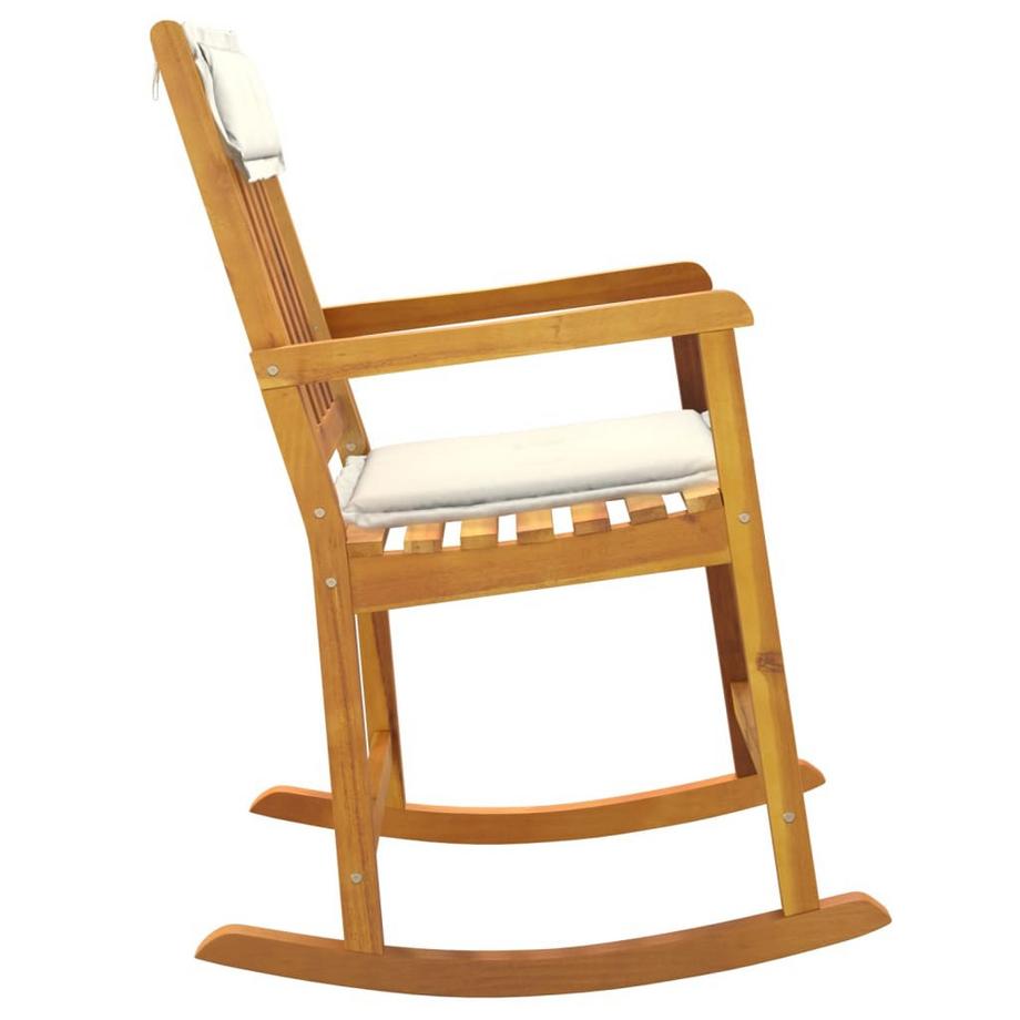 VidaXL Schaukelstuhl akazienholz  