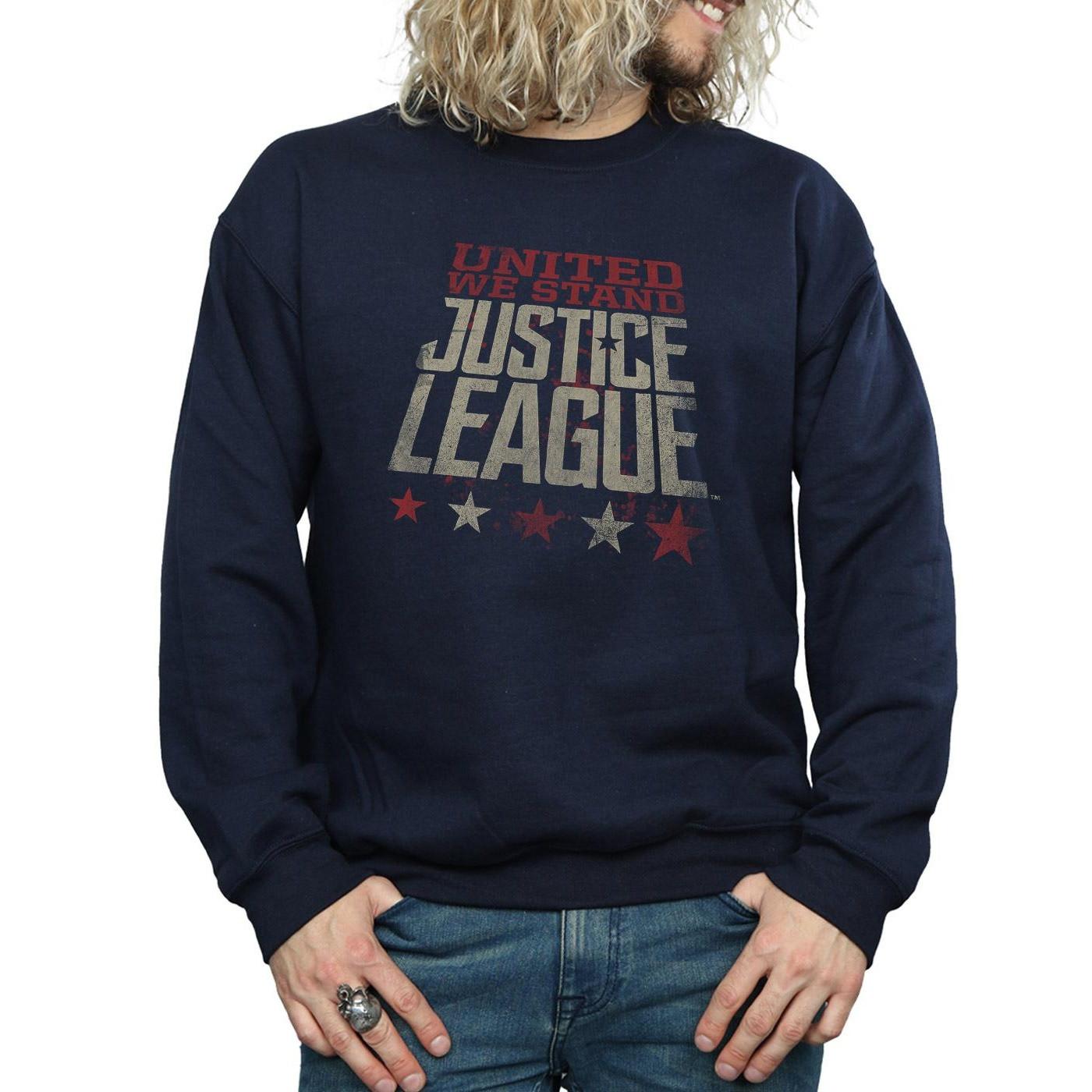 DC COMICS  Justice League United We Stand Sweatshirt 