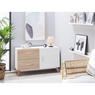 Beliani Commode en MDF Traditionnel FILI  