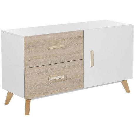 Beliani Commode en MDF Traditionnel FILI  