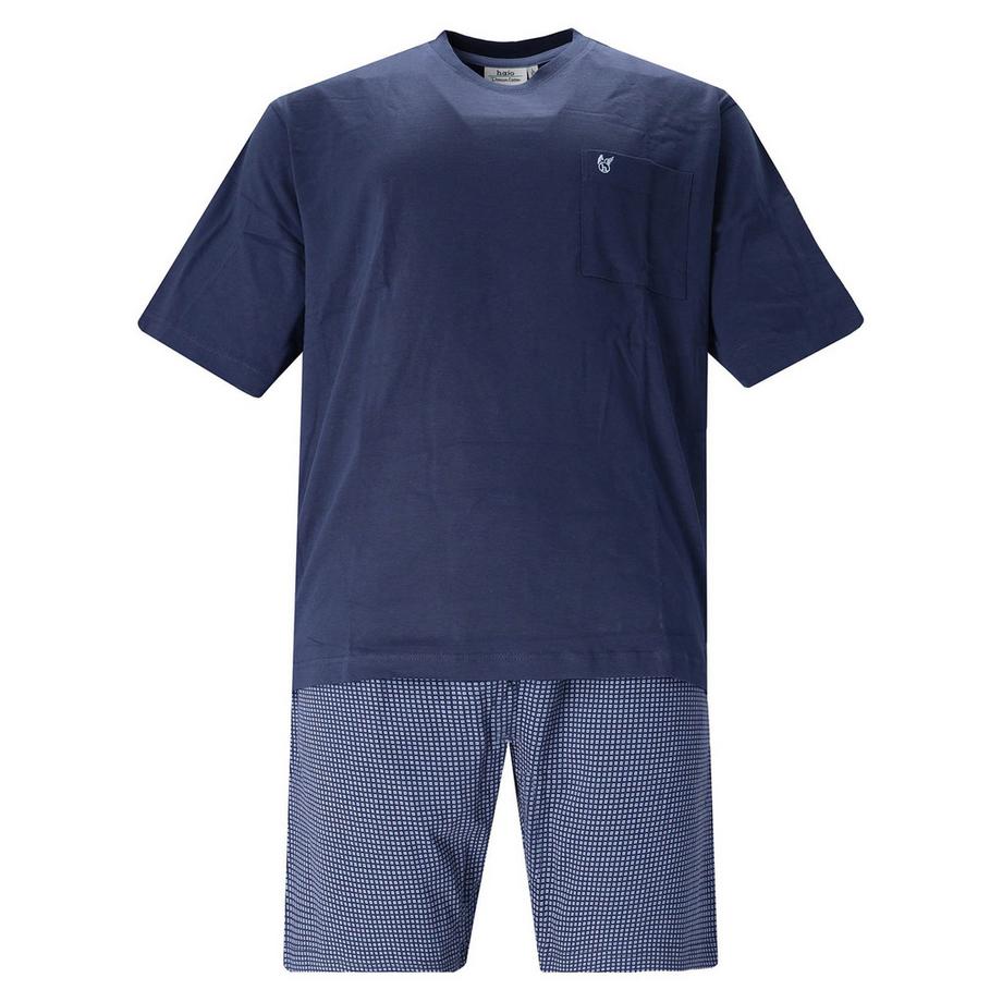 hajo Bequem sitzendes Kurzarm Pyjama Set  