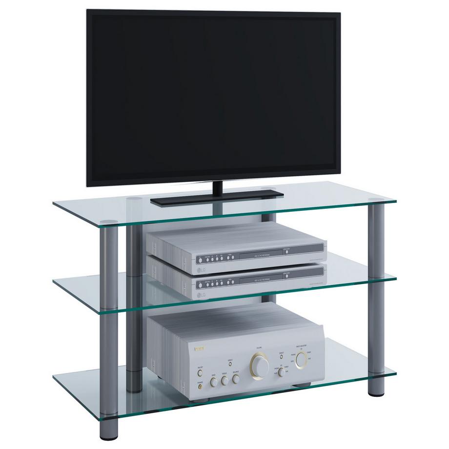 VCM TV Möbel | Lowboard | Kabelführung | Maße H. 45 x B. 59 x T. 48 cm | Fernseh Möbel - Sindas  