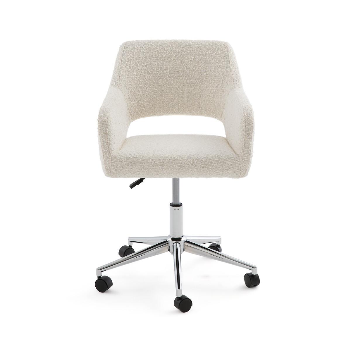 La Redoute Intérieurs Fauteuil de bureau tissu bouclette  