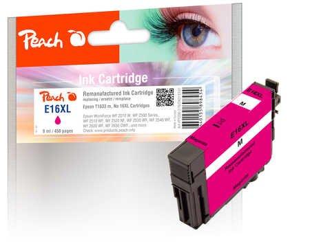 Peach  Tintenpatrone magenta kompatibel zu Epson 16 & 16XL 