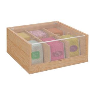 Northix Teebox mit 6 Fächern  