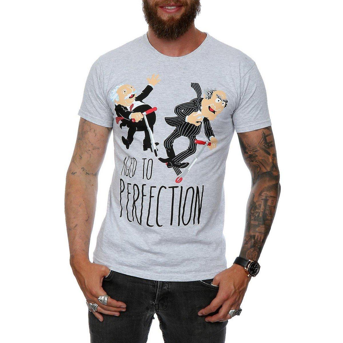 Image of Aged To Perfection Tshirt Herren Grau S