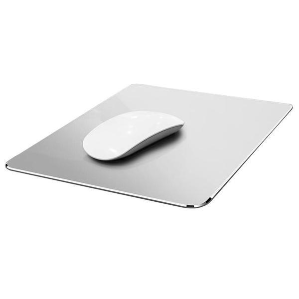 eStore  Tapis de souris en aluminium - Argent 