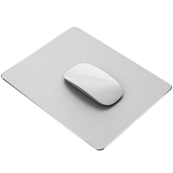 eStore  Tappetino per Mouse in Alluminio - Argento 