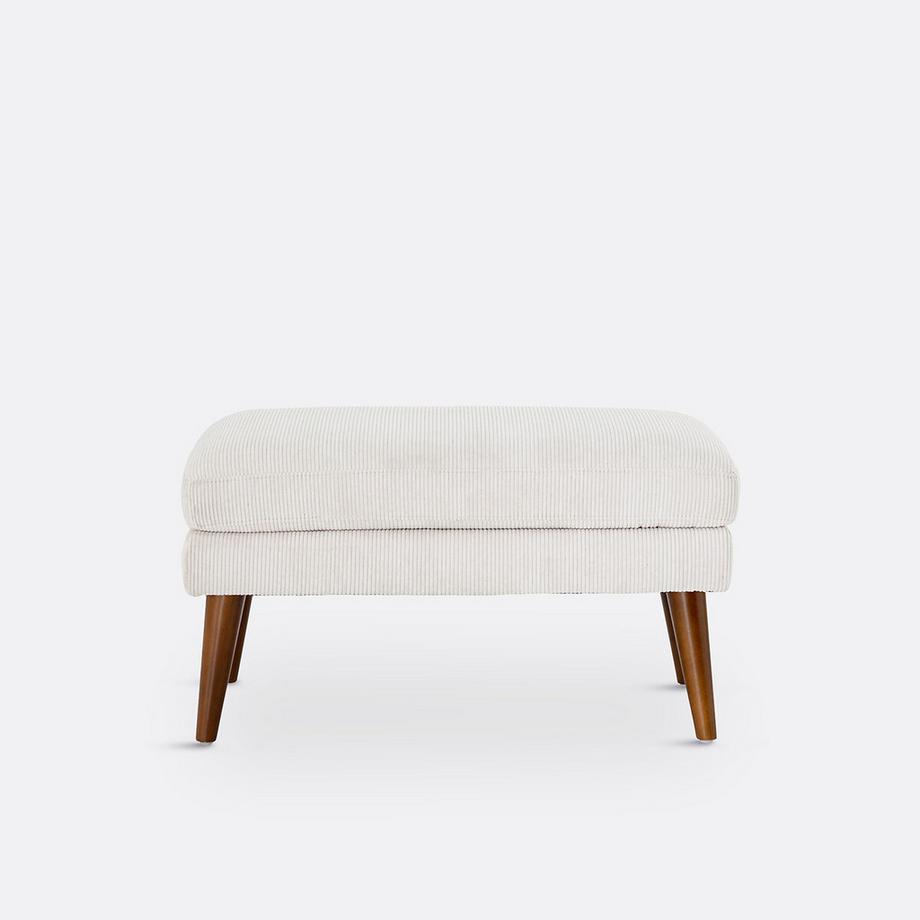 La Redoute Intérieurs Pouf velours côtelé  