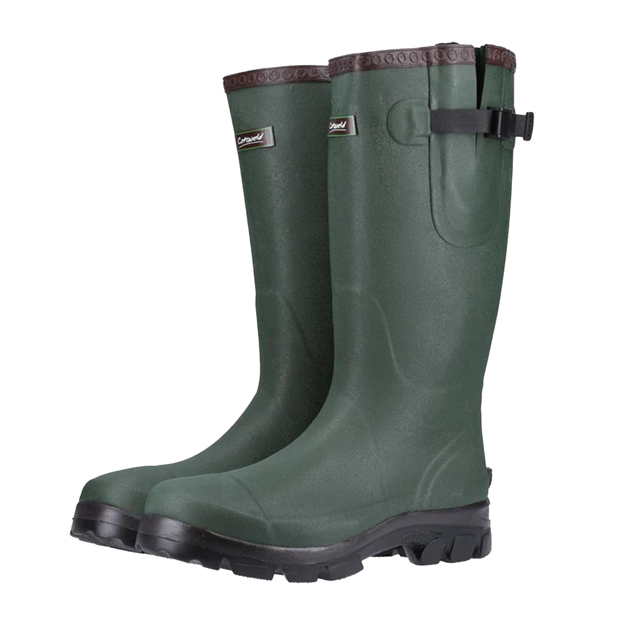 Image of Gummistiefel Grange, Neopren Unisex Grün 38