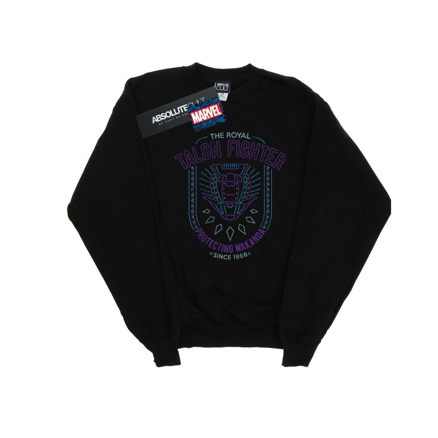 Image of Black Panther The Royal Talon Fighter Sweatshirt Mädchen Schwarz 152-158
