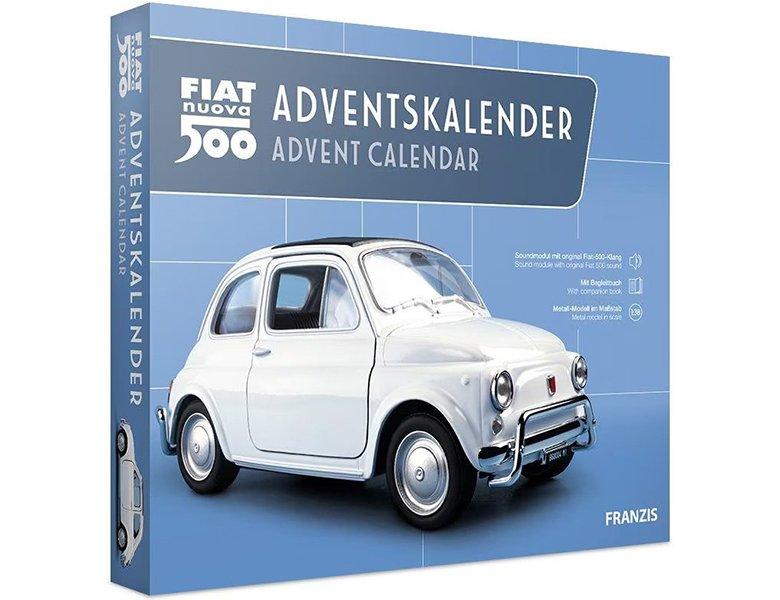 FRANZIS Modellfahrzeug Adventskalender Fiat 500  