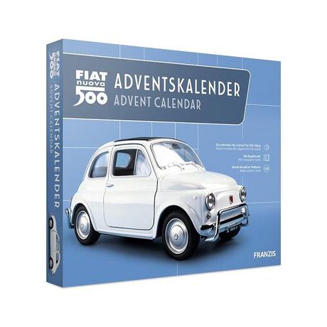 FRANZIS Modellfahrzeug Adventskalender Fiat 500  