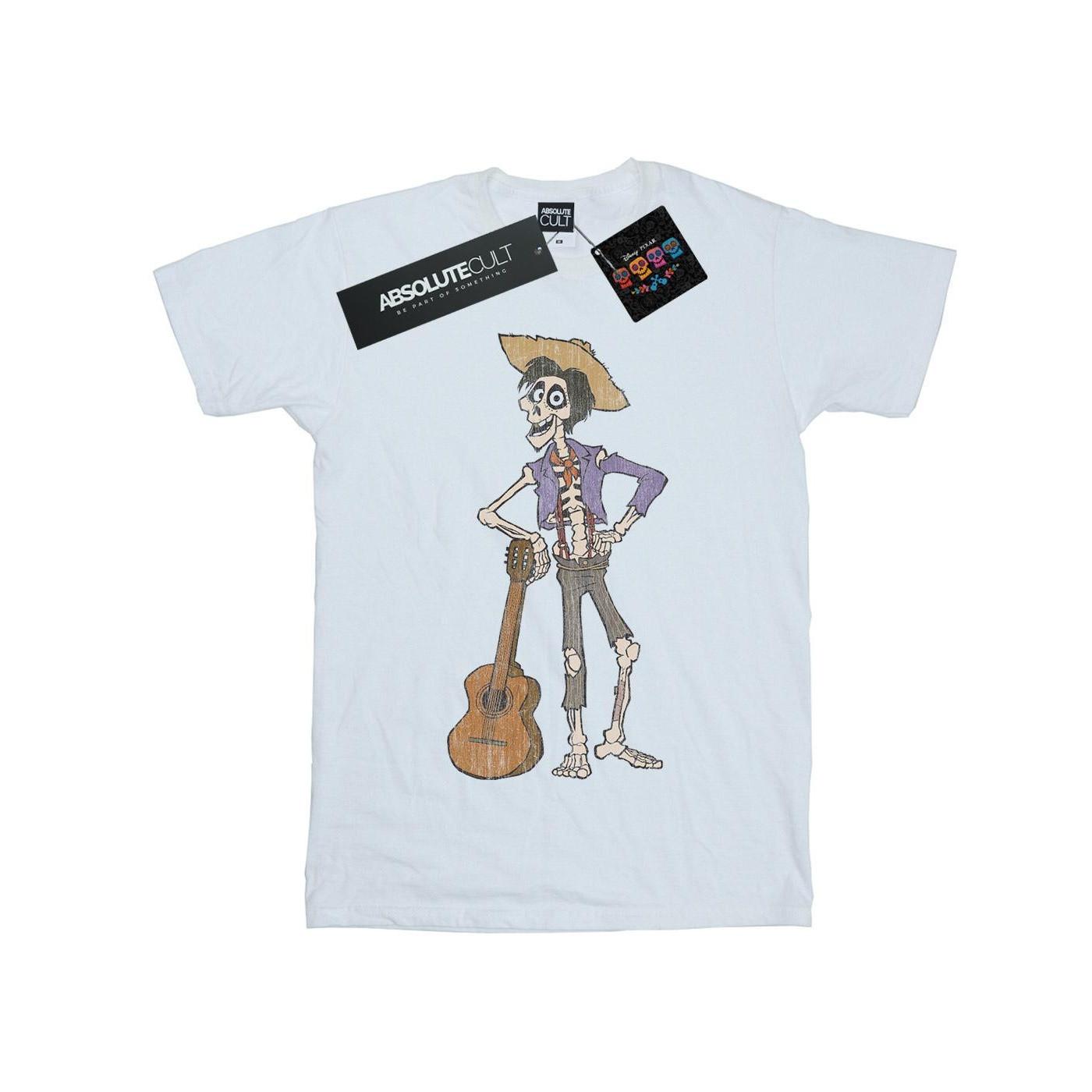 Image of Coco Hector With Guitar Tshirt Damen Weiss XL