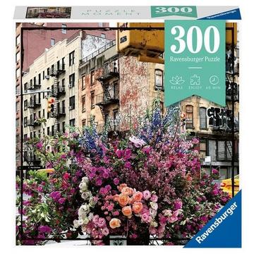 Puzzle Ravensburger Flowers in New York Moment 300 Teile