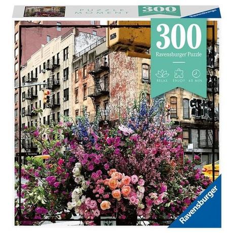 Ravensburger  Puzzle Ravensburger Flowers in New York Moment 300 Teile 