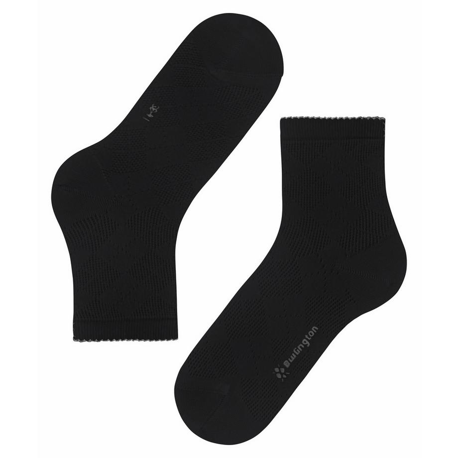 Burlington Chelsea Socken Rautenmuster  
