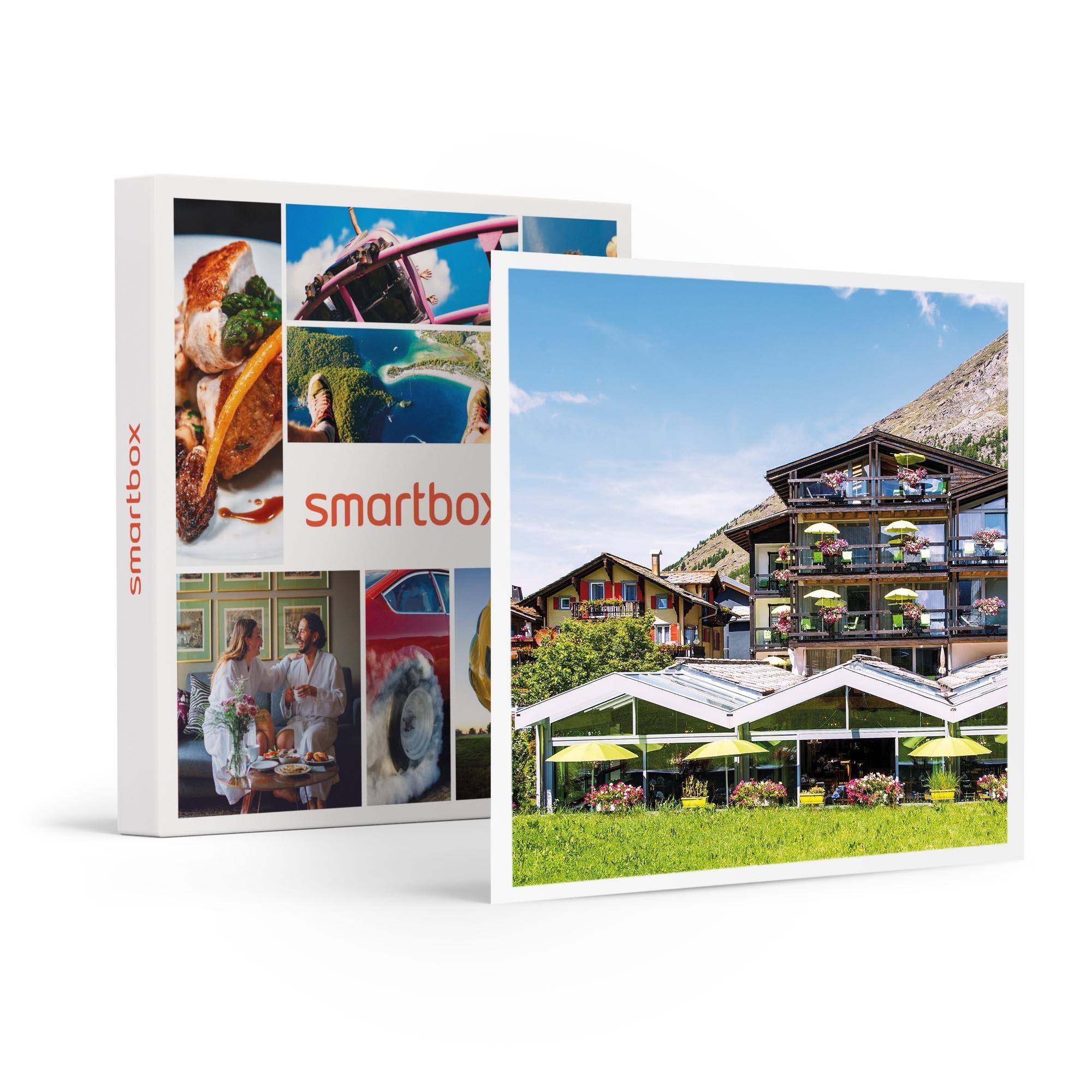 Smartbox  Parenthèse gustative d'1 nuit avec souper Menu 4 ou 5 plats en hôtel 3* ou 4*en Suisse - Coffret Cadeau 