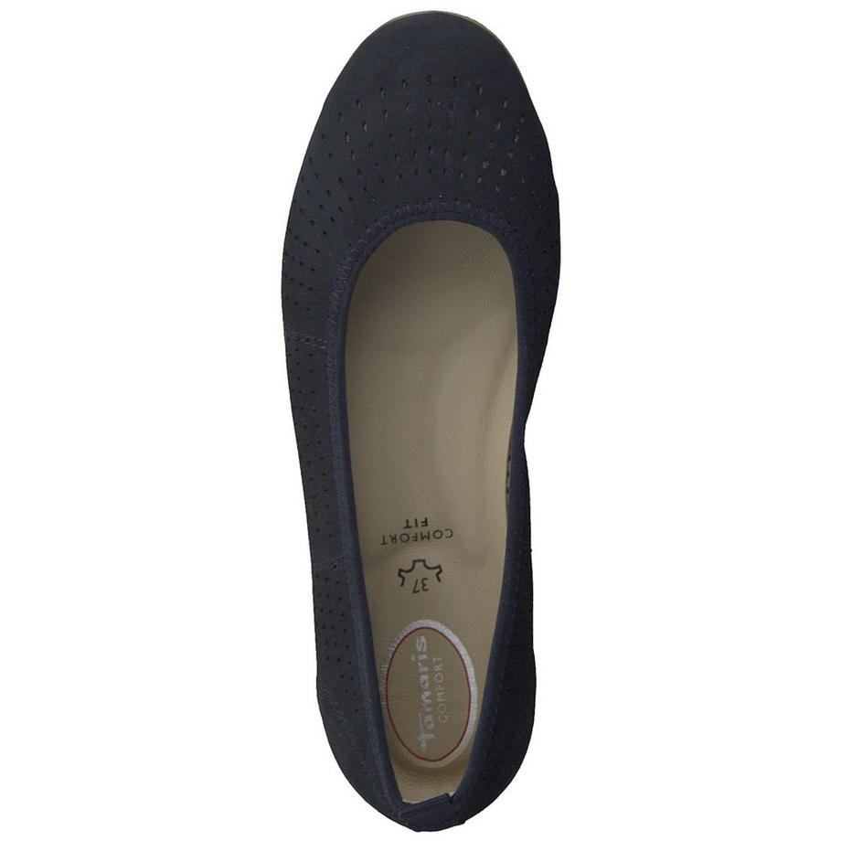 Tamaris Ballerines avec design perforé  