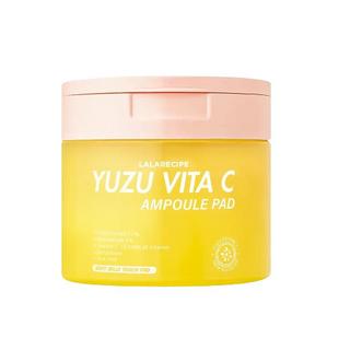 LALARECIPE  Yuzu Vita C Ampoule Pad 