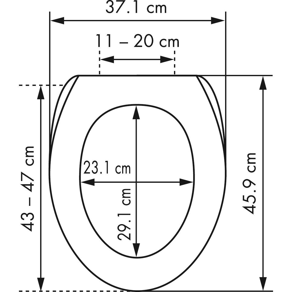 diaqua WC-Sitz Bilbao Slow Down - MDF - FSC® 100%  