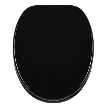 Sedile per WC Bilbao Slow Down nero - MDF - FSC® 100%